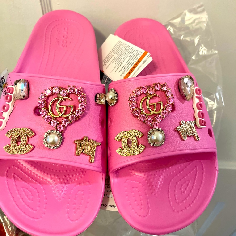 Crocs Custom Slides*NEW*